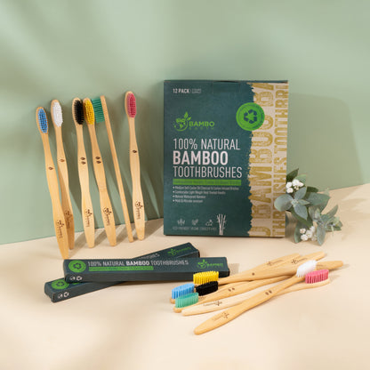 Bamboo Toothbrush Family Pack (BG)