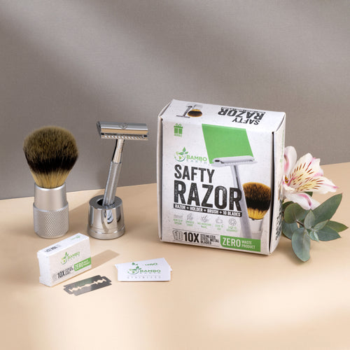 Safety Razor Silver Bundle (BG)