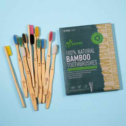Bamboo Toothbrush Family Pack (BG)