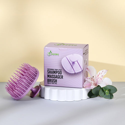 Foaming Head Massager Purple (BG)