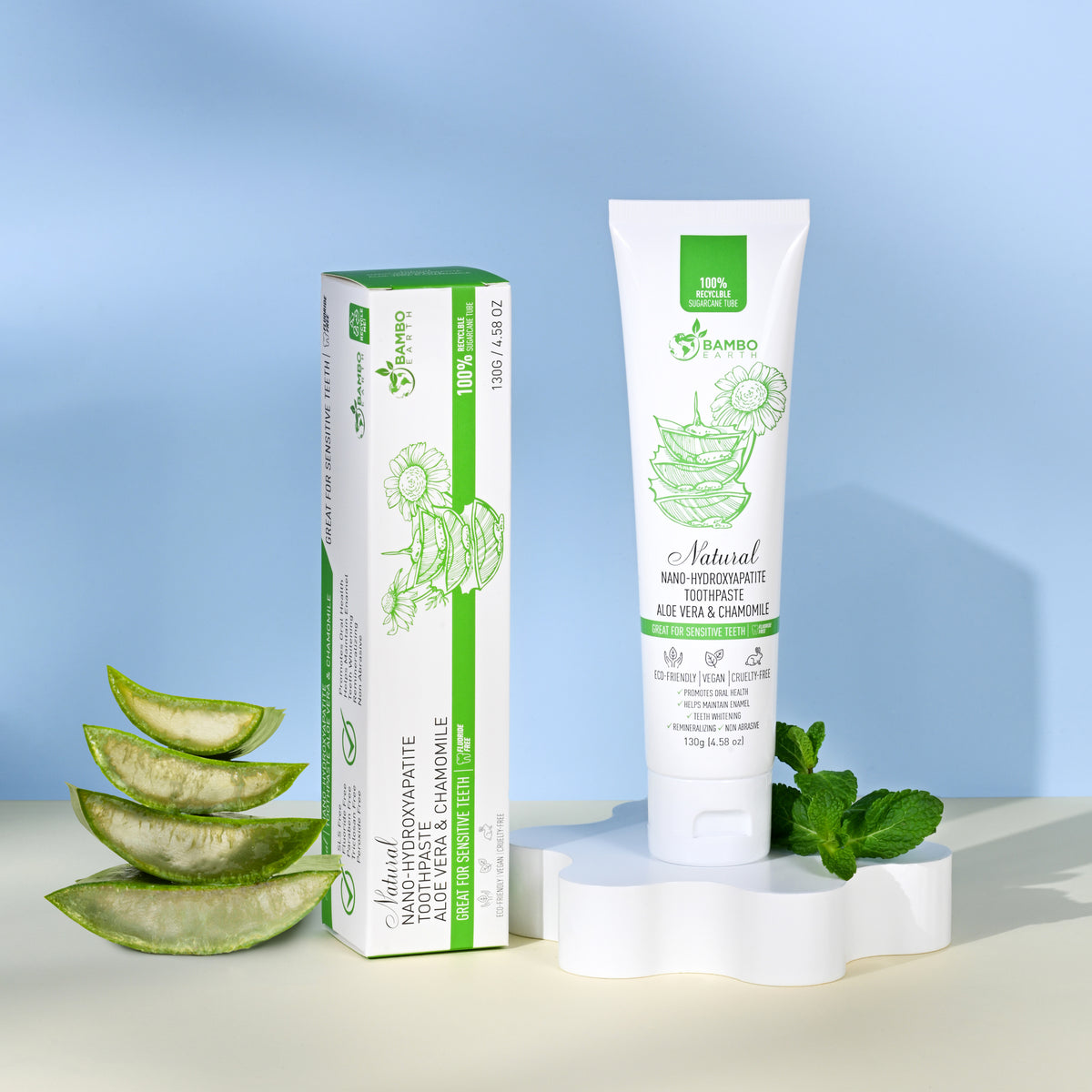 Natural Toothpaste 4 Pack (BG)