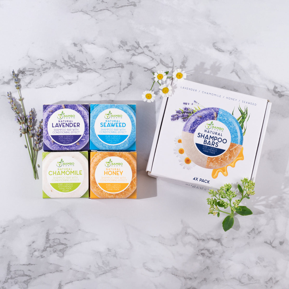 Shampoo Bars 4 Pack