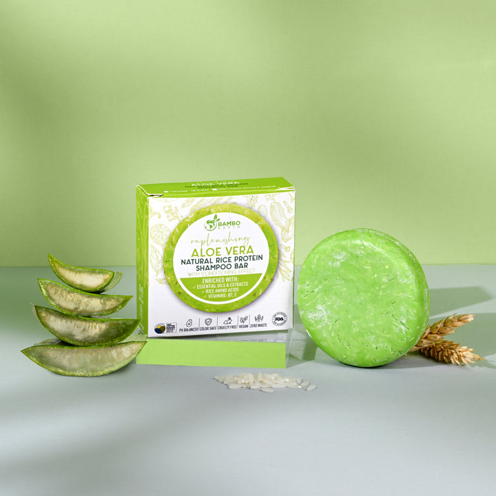 Rice Protein Shampoo With Aloe Vera (BG)