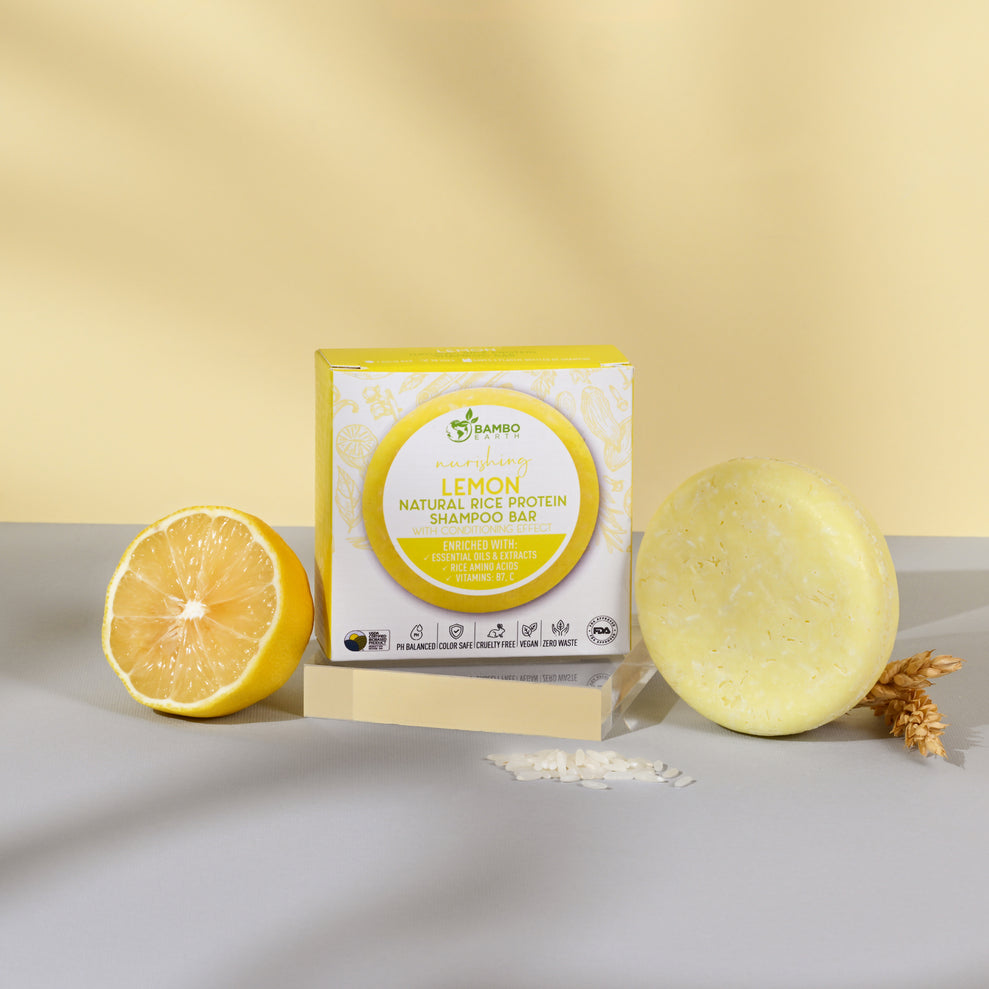 Rice Protein Shampoo With Lemon (BG)